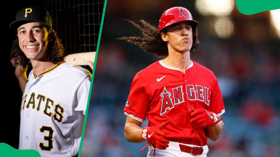 Cole Tucker at Lecom Park and in the second inning at Angel Stadium of Anaheim Cole Tucker at Lecom Park and in the second inning at Angel Stadium of Anaheim