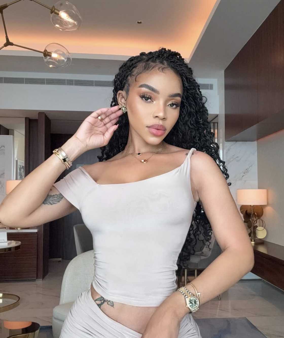 Faith Nketsi celebrated her 31st birthday