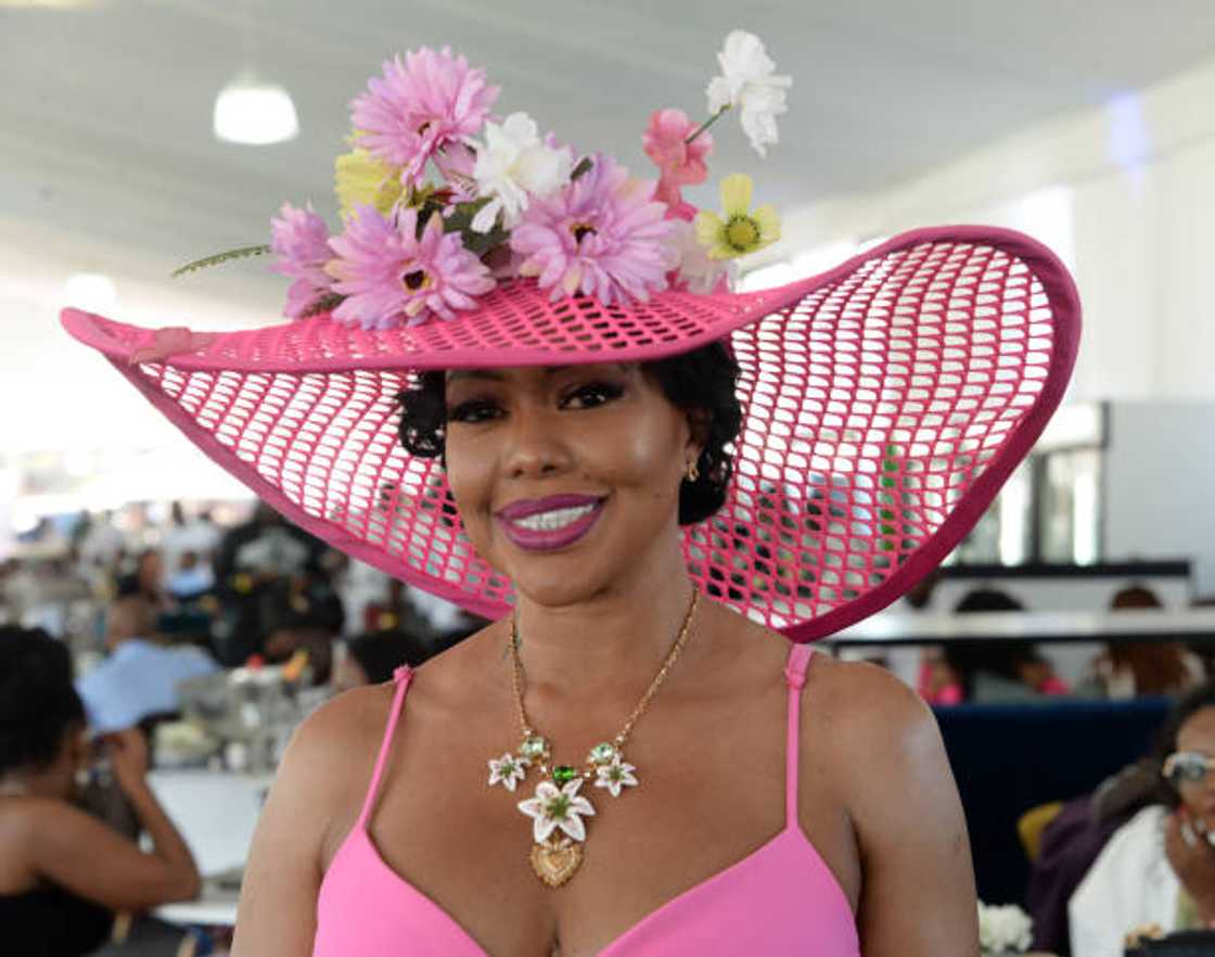 Evodia Mogase at the 2019 Gauteng Summer Cup at Turffontein Racecourse in Johannesburg, South Africa.