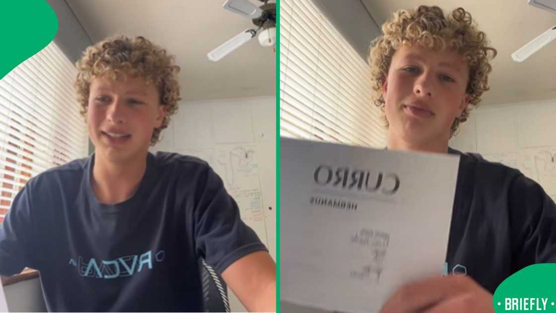 A student’s transparency in sharing his report resonated with South Africans and sparked encouragement A student’s transparency in sharing his report resonated with South Africans and sparked encouragement