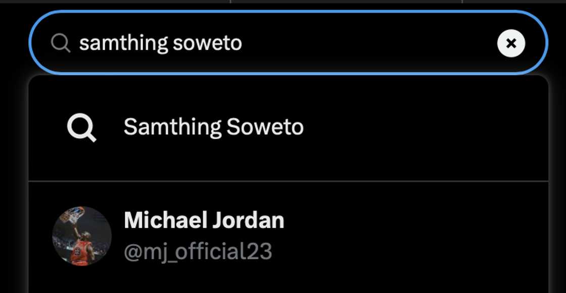 Samthing Soweto lost his X account