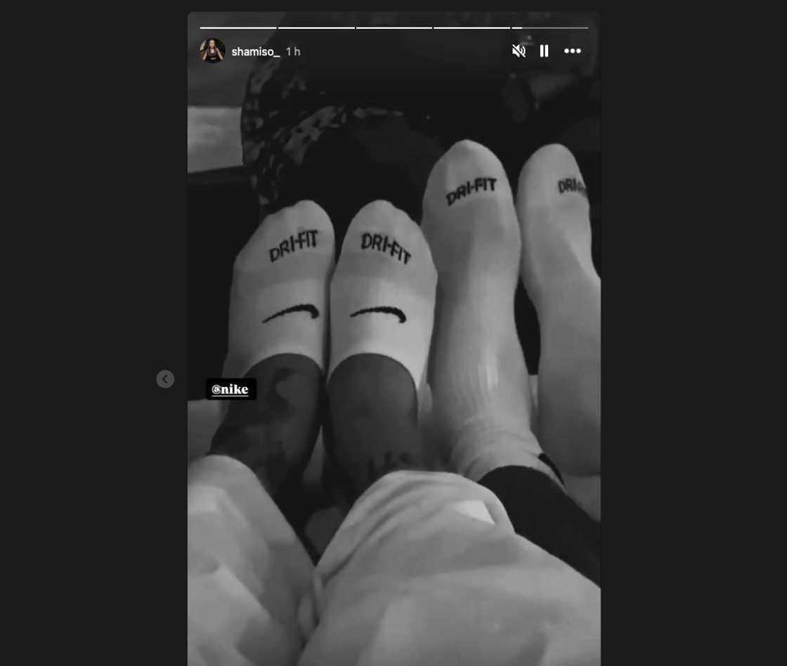 Shamiso Mosaka and DJ Speedsta hinted that they were doing just fine Shamiso Mosaka and DJ Speedsta hinted that they were doing just fine