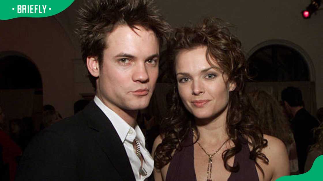 Shane West and Dina Meyer at the premiere of "A Walk to Remember." Shane West and Dina Meyer at the premiere of "A Walk to Remember."