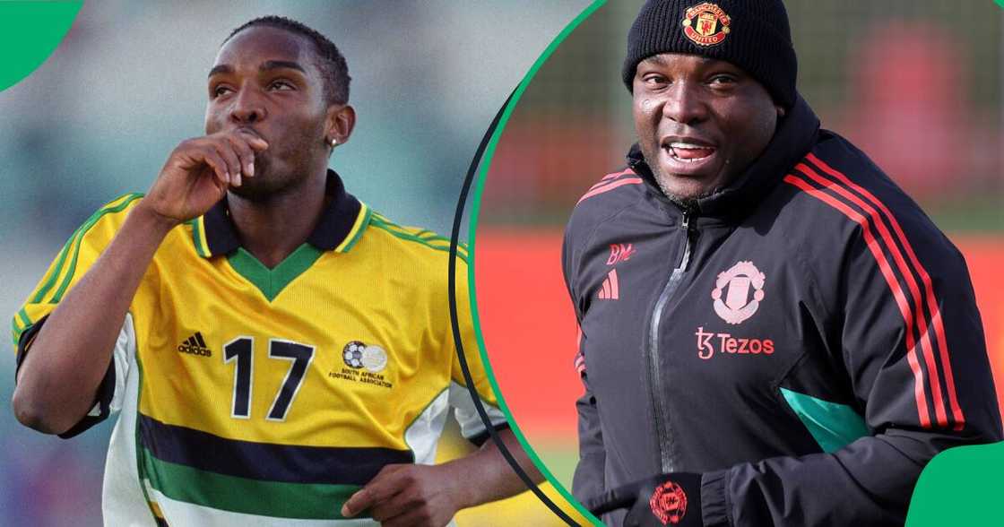 Bafana legend Benni McCarthy scored South Africa's first World Cup goal in 1998. Bafana legend Benni McCarthy scored South Africa's first World Cup goal in 1998.