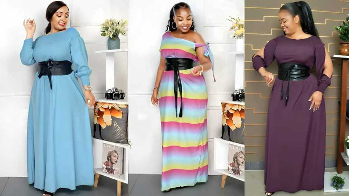 A-shape gown styles A-shape gown styles