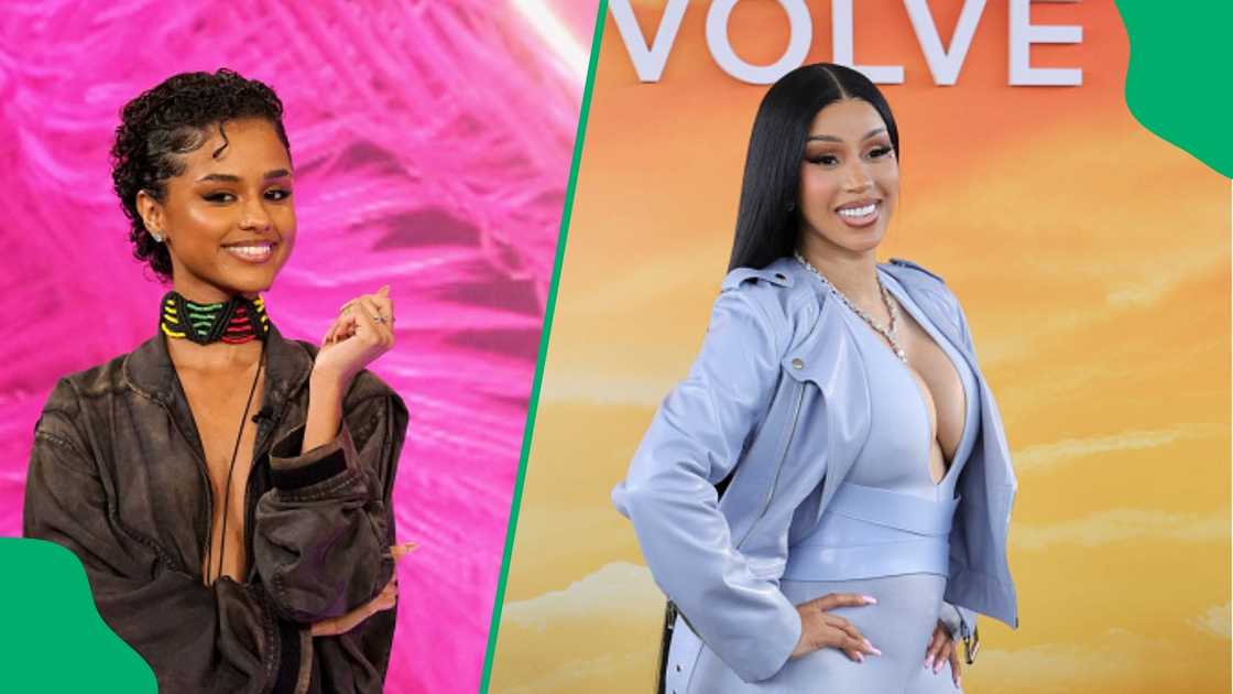 Tyla raps for first time on Cardi B's album 'Am I the Drama' Tyla raps for first time on Cardi B's album 'Am I the Drama'