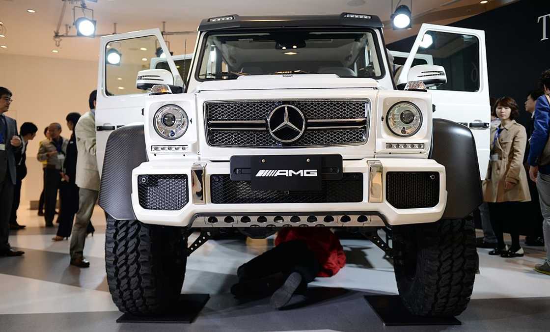 A South African businessman bought a Mercedes 6x6 A South African businessman bought a Mercedes 6x6
