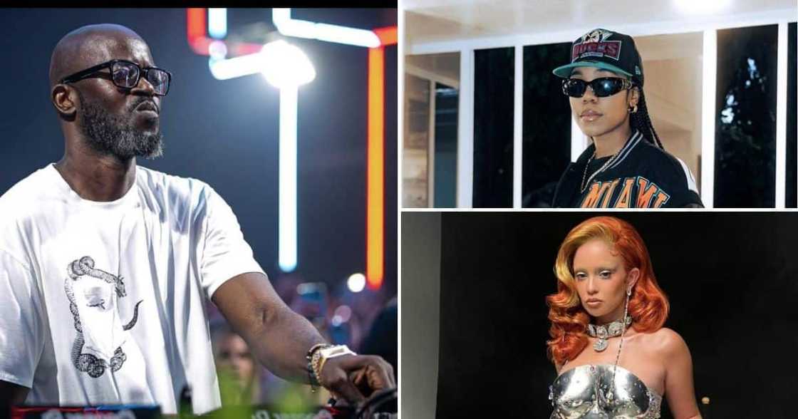 DJ Black Coffee makes music with Sabrina Claudio and Elaine DJ Black Coffee makes music with Sabrina Claudio and Elaine