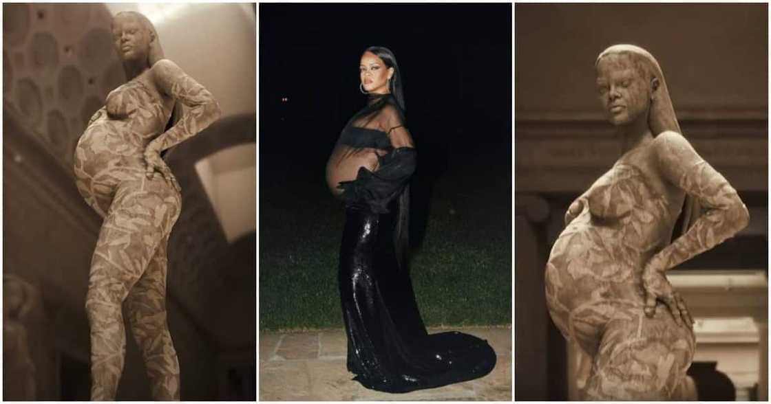 Rihanna honoured by Met Gala with incredible marble statue as she misses grand event. Rihanna honoured by Met Gala with incredible marble statue as she misses grand event.
