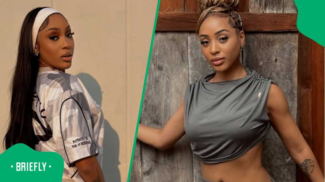 Nadia Nakai flaunted her curves online.