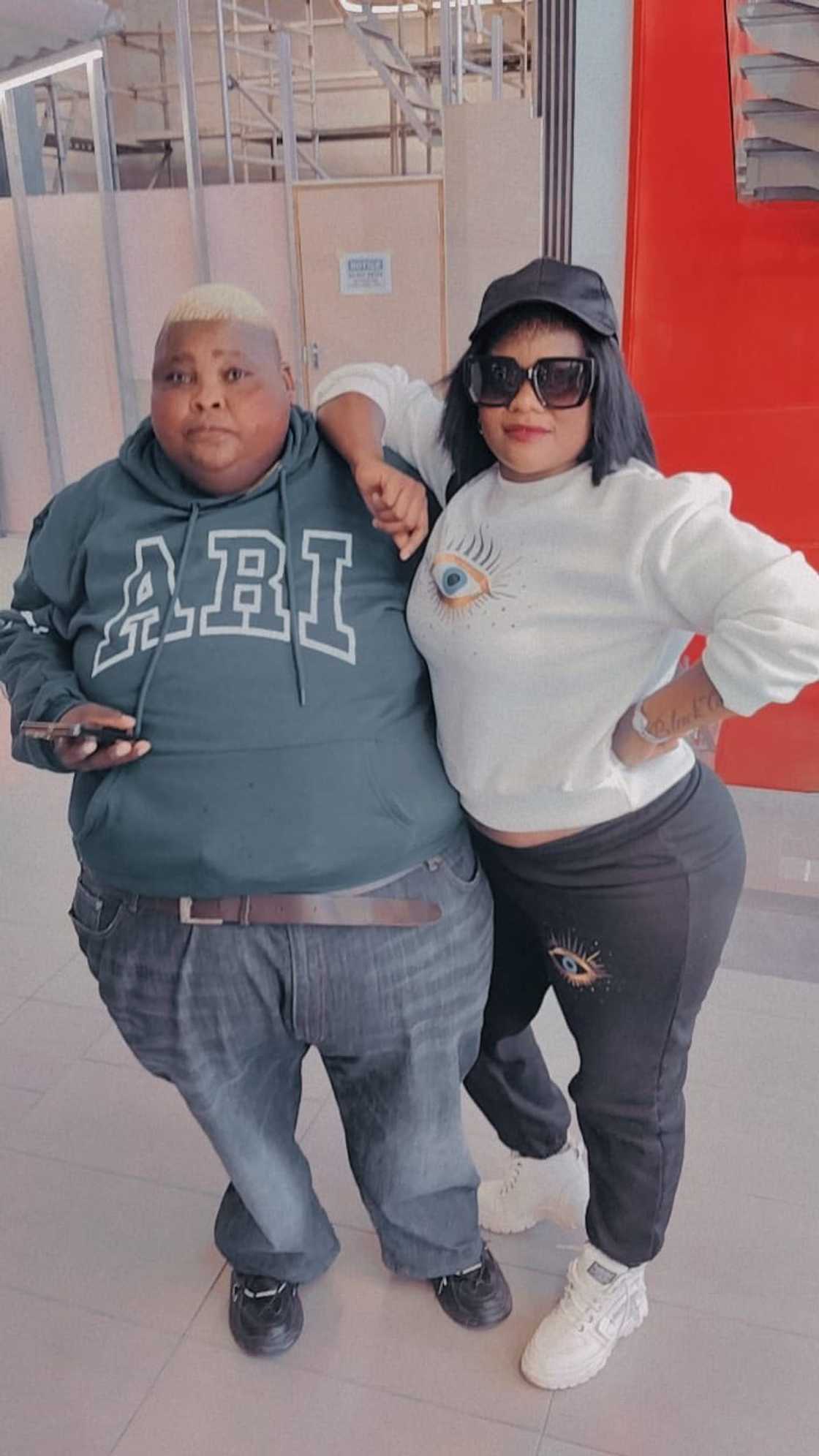 Fans showed love to Black Cat Girl and Tsekeleke Fans showed love to Black Cat Girl and Tsekeleke