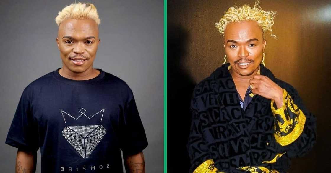 Somizi Mhlongo sang his own praises in a sweet message