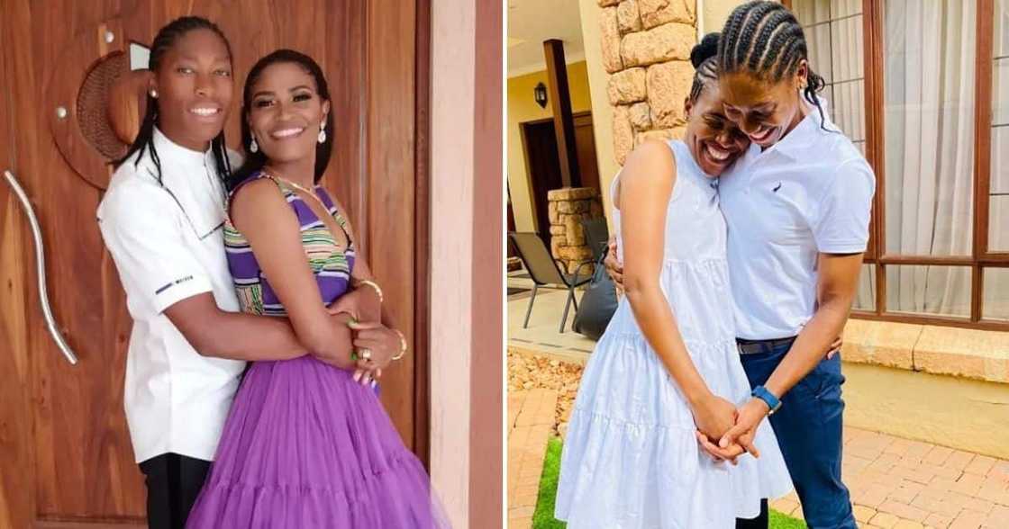 Caster Semenya and wife celebrate anniversary