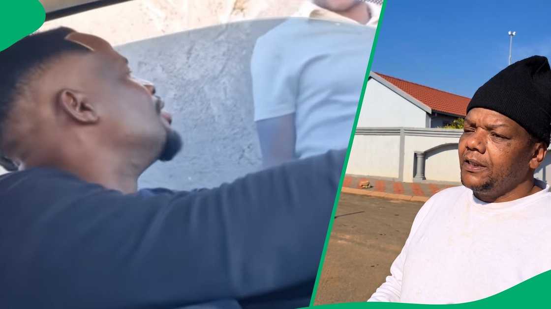 Man mocks BMW driver in skit Man mocks BMW driver in skit