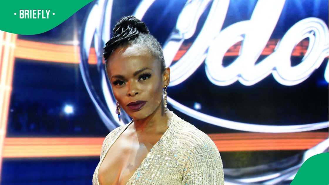 Unathi Nkayi celebrates her son Sinako