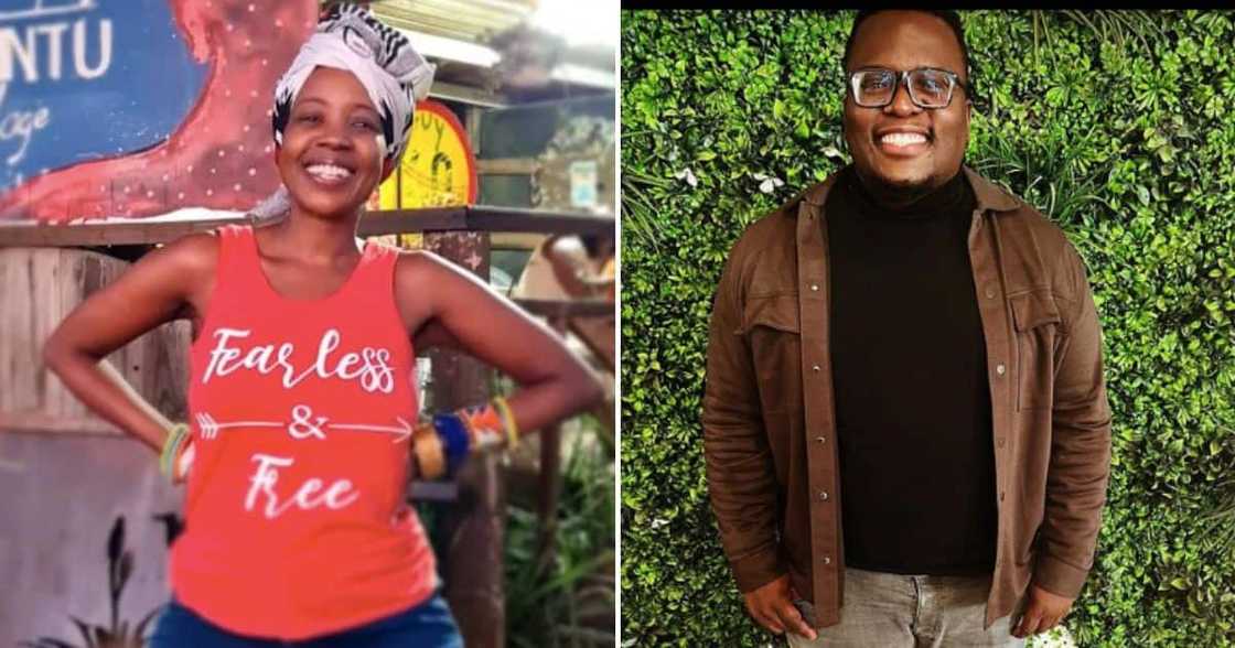 Ntsiki Mazwai shades Sol Phenduka Ntsiki Mazwai shades Sol Phenduka