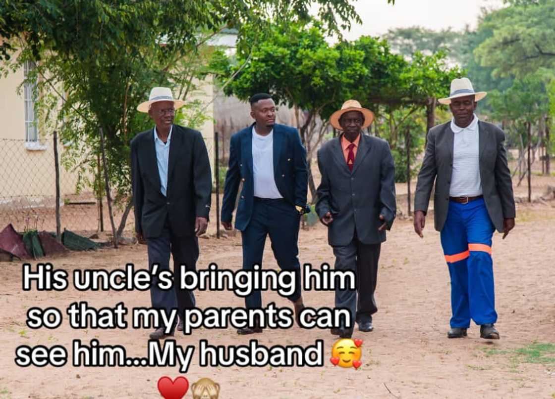 A TikTok user showed off Tswana lobola negotiations. A TikTok user showed off Tswana lobola negotiations.