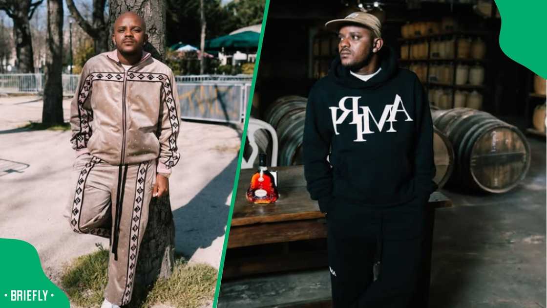 Kabza De Small showed off his cattle. Kabza De Small showed off his cattle.