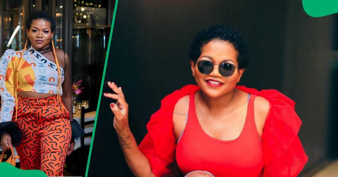 Busiswa's old photo before losing weight trends on social media Busiswa's old photo before losing weight trends on social media