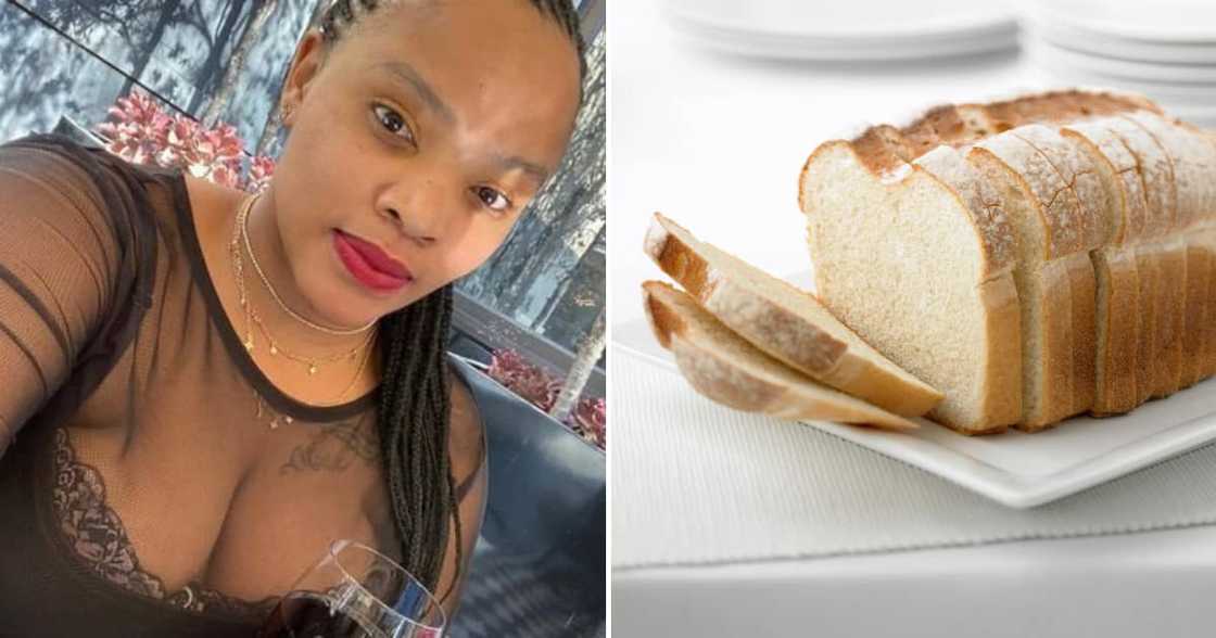 Twitter user @Zickiie_S and a loaf of bread Twitter user @Zickiie_S and a loaf of bread