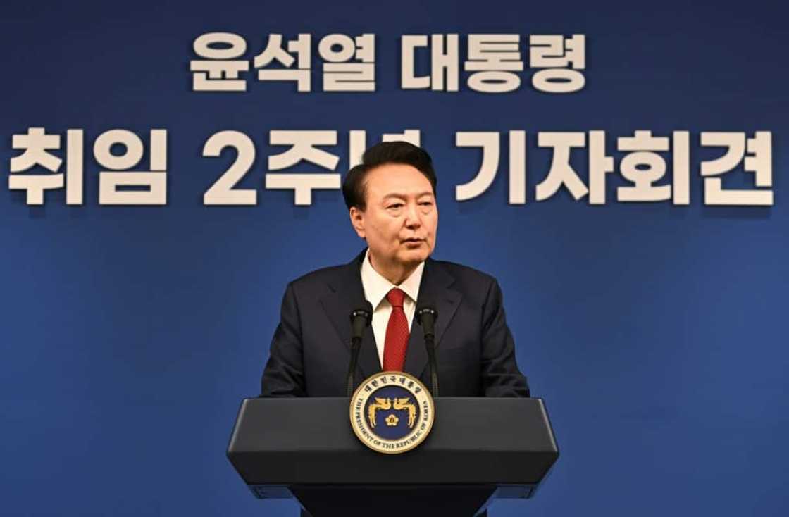 South Korean President Yoon Suk Yeol told AFP he sees opportunities for greater cooperation with African nations ahead of a summit in Seoul on Tuesday South Korean President Yoon Suk Yeol told AFP he sees opportunities for greater cooperation with African nations ahead of a summit in Seoul on Tuesday