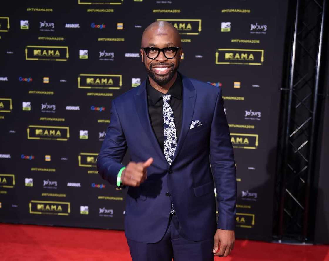 DJ Sbu during the 2016 MTV Africa Music Awards DJ Sbu during the 2016 MTV Africa Music Awards