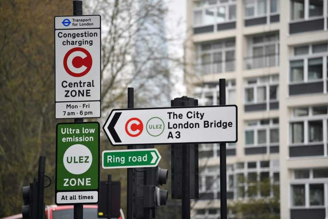 Campaigners oppose the expansion of London's road toll for the most polluting vehicles Campaigners oppose the expansion of London's road toll for the most polluting vehicles