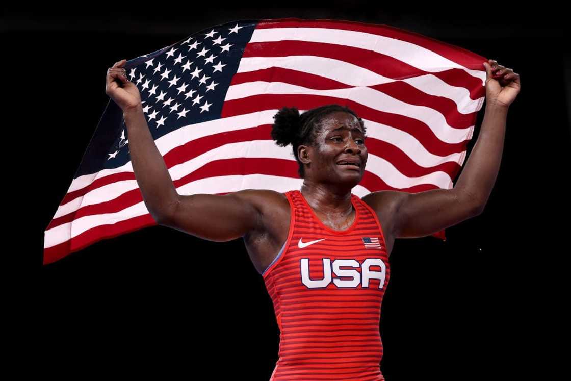 When did Tamyra Mensah start wrestling? When did Tamyra Mensah start wrestling?