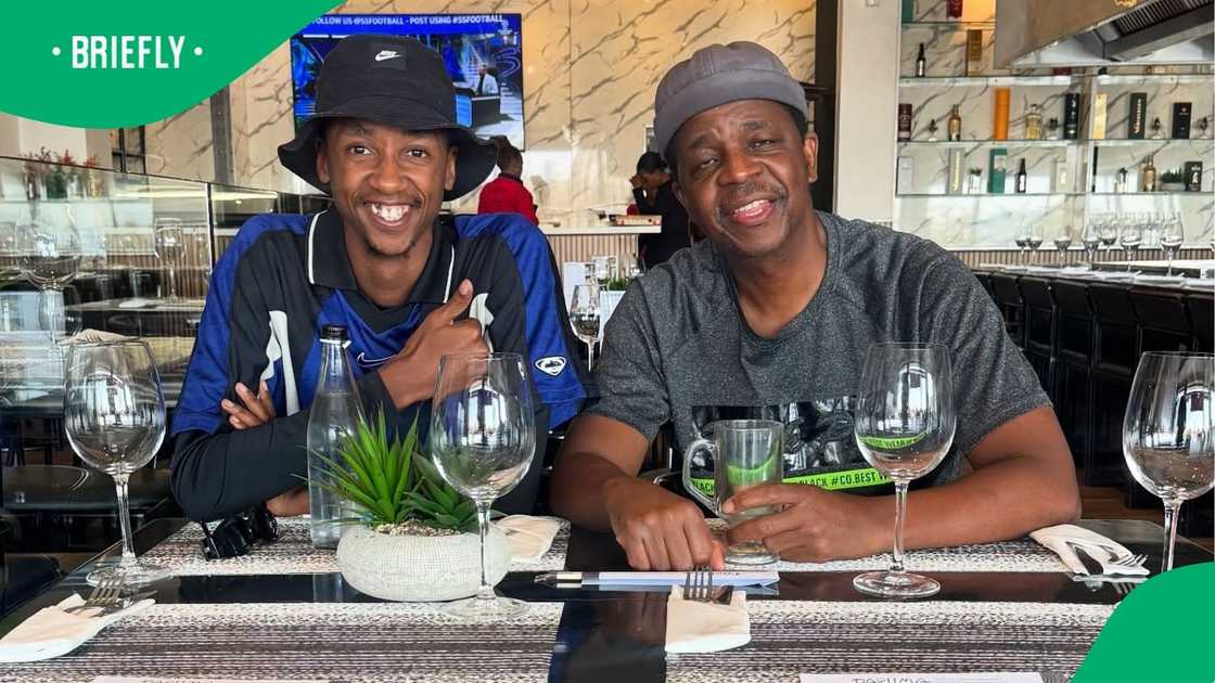 Scotts Maphuma recently spent time with Oskido. Scotts Maphuma recently spent time with Oskido.