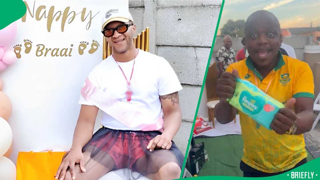 TikTok users were impressed by men joining the baby shower trend TikTok users were impressed by men joining the baby shower trend