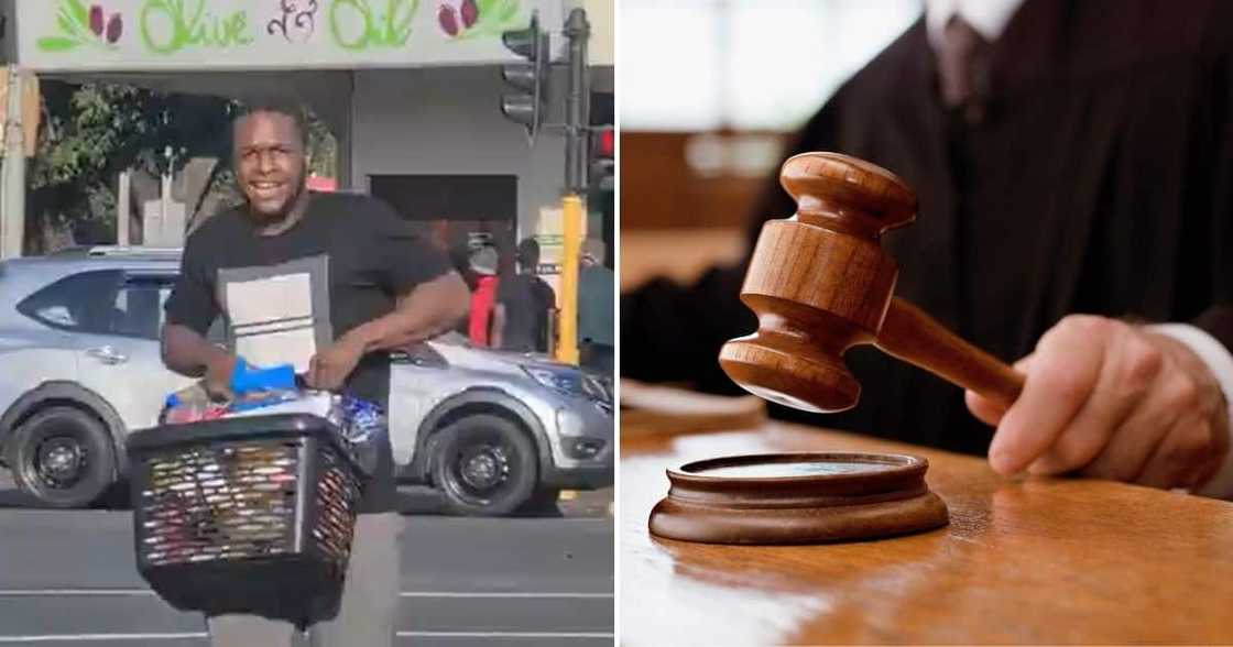 Woolies, Mercedes, looter, court, July unrest, broke, Mzansi, reacts, Durban Woolies, Mercedes, looter, court, July unrest, broke, Mzansi, reacts, Durban