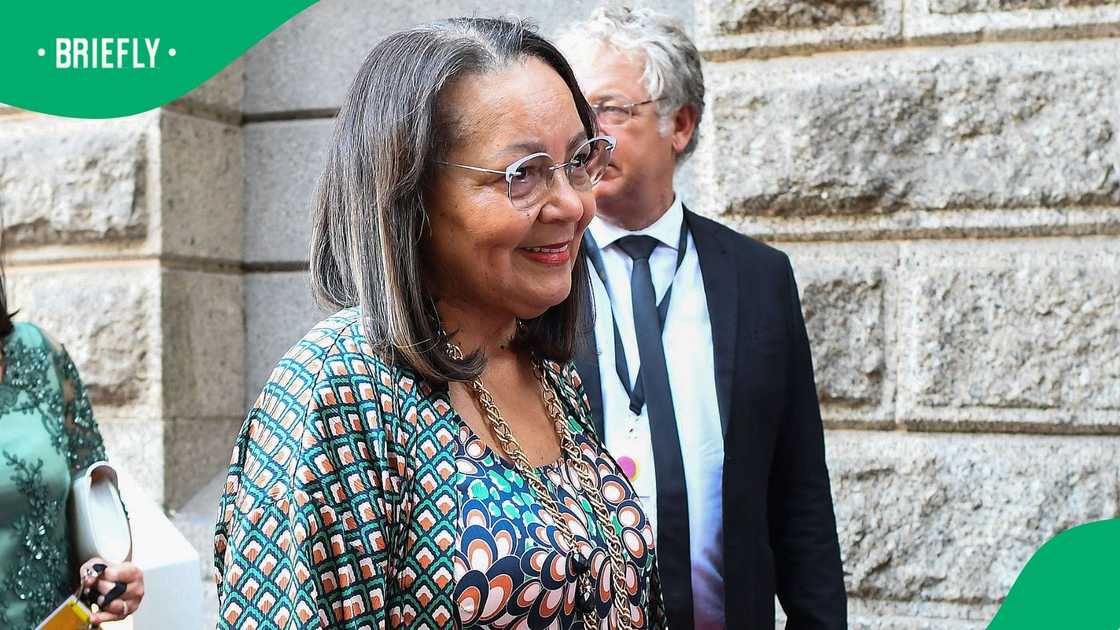 Opposition lawmaker and Minister of Public Works and Infrastructure of South Africa Patricia de Lille arrives ahead of the 2023 state-of-the-nation address (SONA) at the Cape Town City Hall Opposition lawmaker and Minister of Public Works and Infrastructure of South Africa Patricia de Lille arrives ahead of the 2023 state-of-the-nation address (SONA) at the Cape Town City Hall