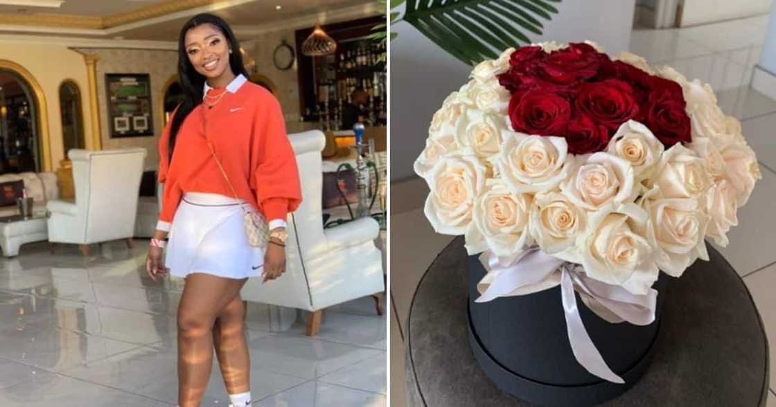 Nozipho Makhanya received amazing birthday gifts from her partner and friends Nozipho Makhanya received amazing birthday gifts from her partner and friends