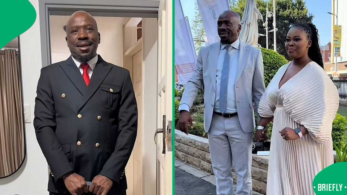 A South African man's reaction to his wife's content creation left Mzansi in stitches. A South African man's reaction to his wife's content creation left Mzansi in stitches.