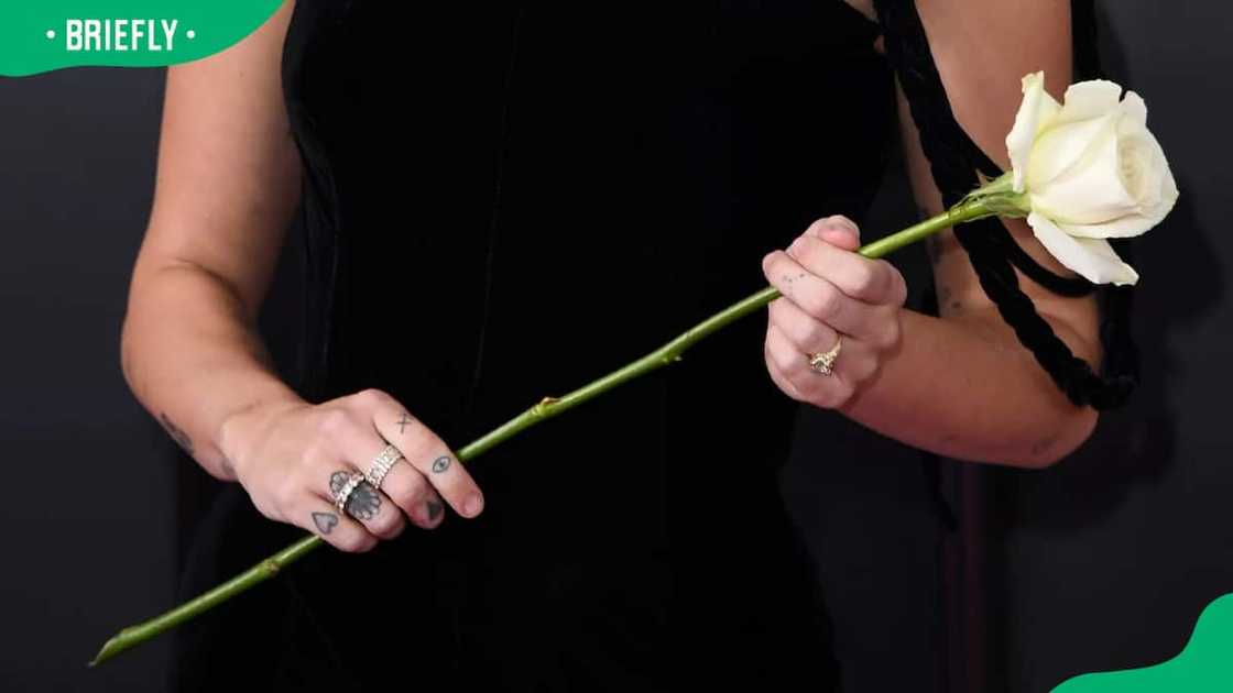 Miley Cyrus' arm tattoos Miley Cyrus' arm tattoos