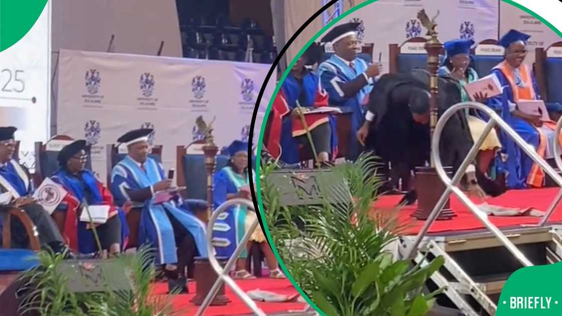 SA wowed by excited graduate SA wowed by excited graduate
