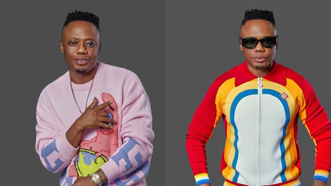 DJ Tira in colourful outfits DJ Tira in colourful outfits