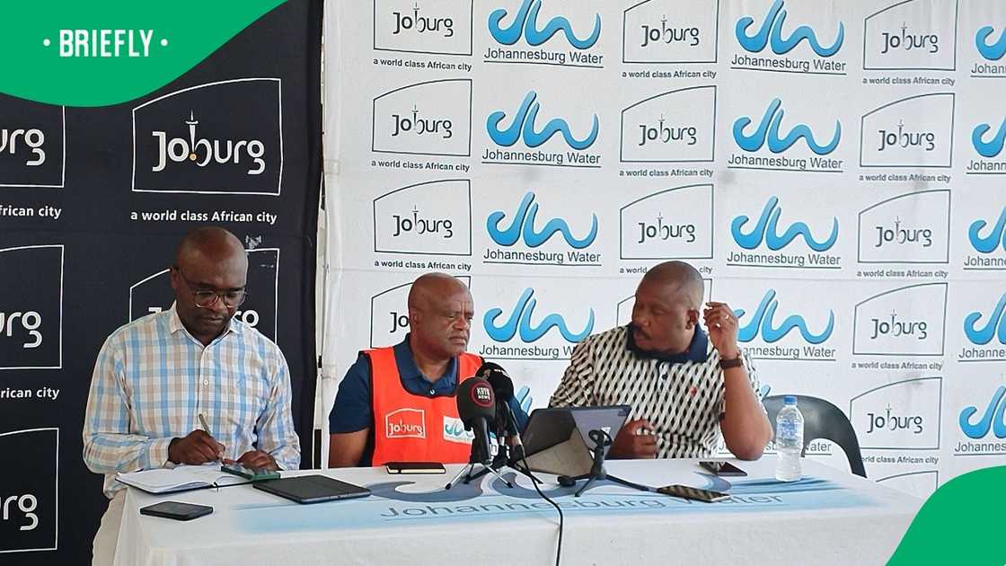 Johannesburg mayor Dada Morero said the metro's water systems are being replenished Johannesburg mayor Dada Morero said the metro's water systems are being replenished