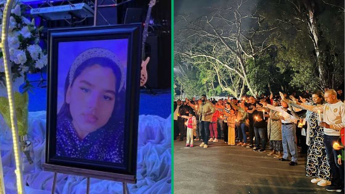 Community members recently held a candlelight vigil for Zarah Ramsamy, the 11-year-old who was killed in a hijacking.