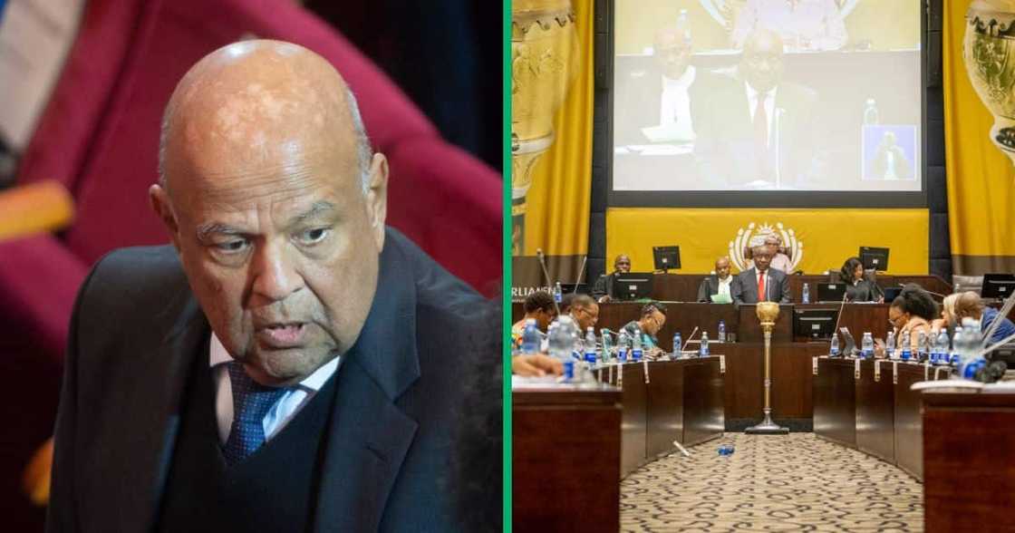 Public Enterprises Minister Pravin Gordhan threatened to take a parliamentary comment to court Public Enterprises Minister Pravin Gordhan threatened to take a parliamentary comment to court