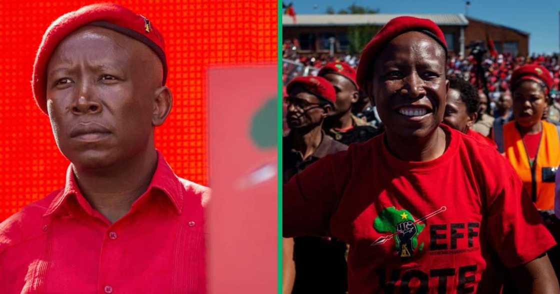 Julius Malema made headlines in 2023 for different reasons