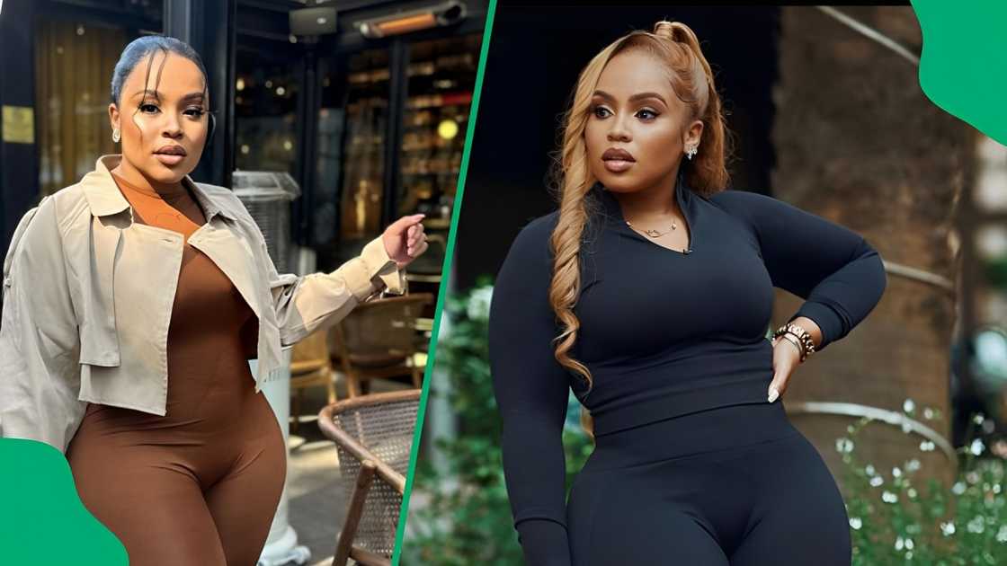 Zola Mhlongo shares cute snap with her son Zola Mhlongo shares cute snap with her son