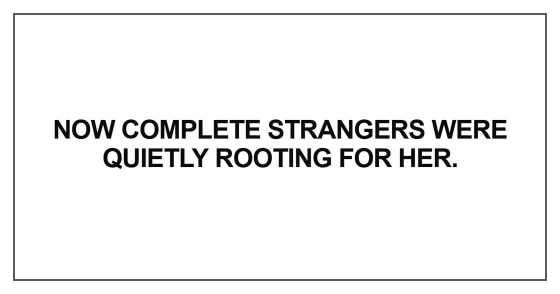 Now complete strangers