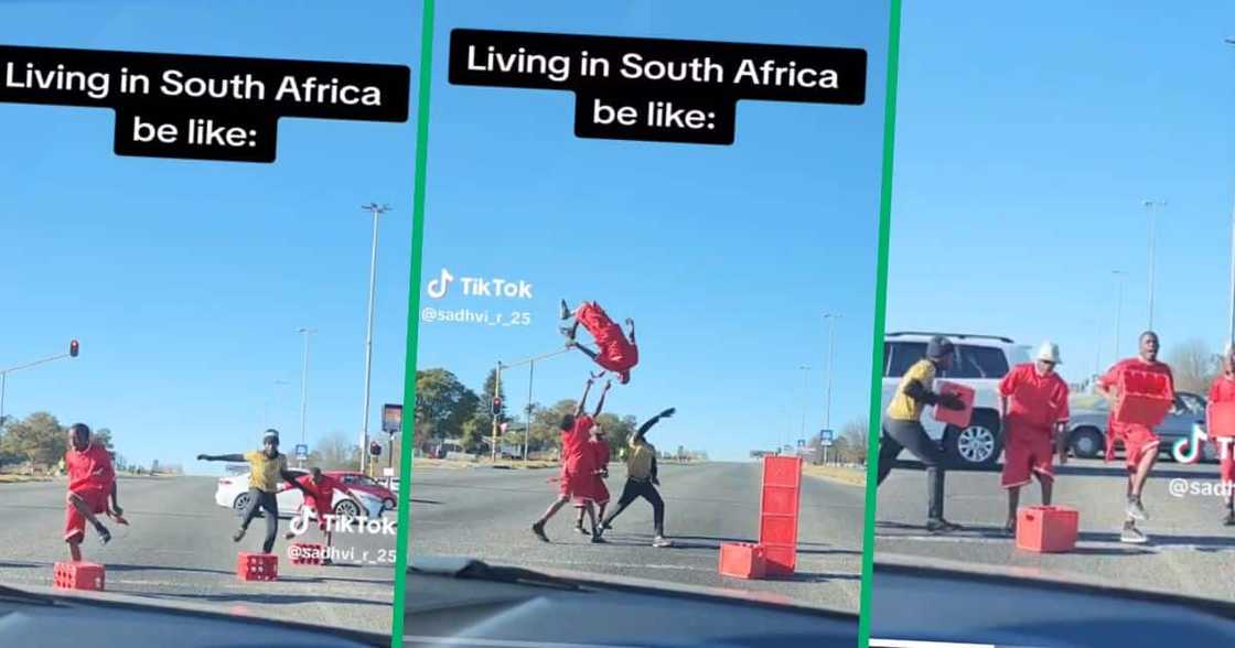 talented Dancers put on a showstopping performance at traffic light talented Dancers put on a showstopping performance at traffic light