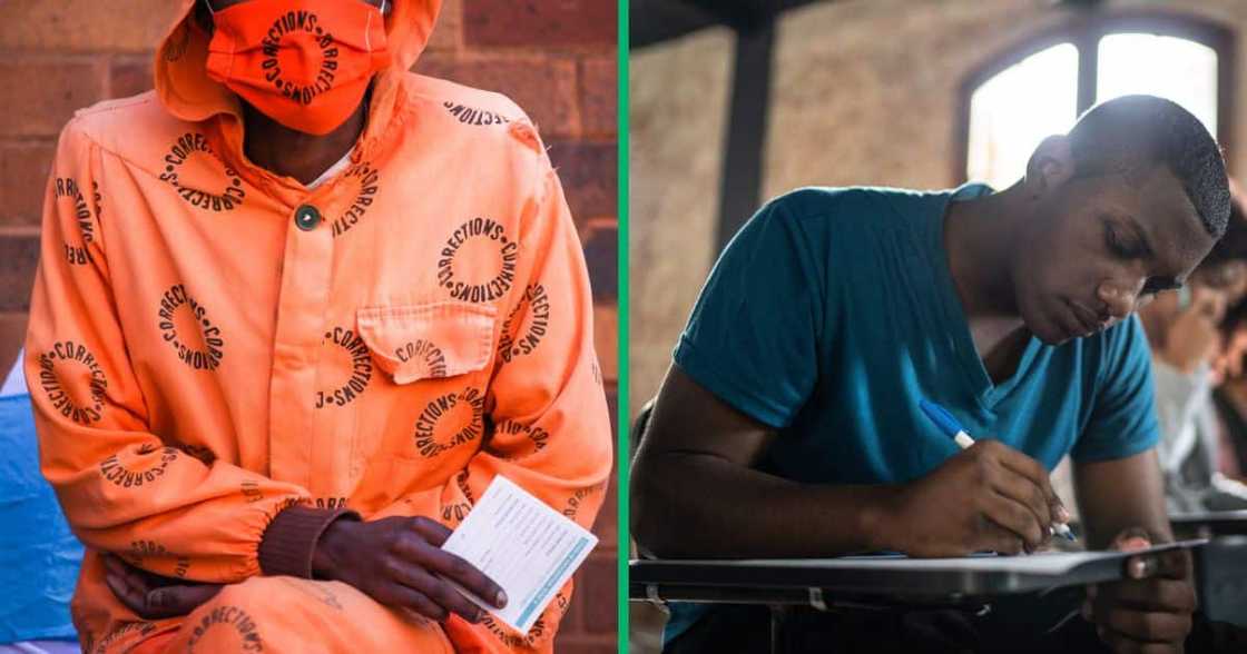 Prisoners in South African correctional facilities are writing their matric exams for the year Prisoners in South African correctional facilities are writing their matric exams for the year