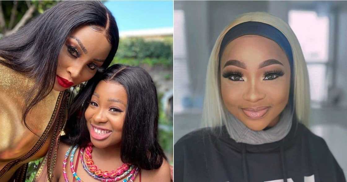 Khanyi Mbau, Khanz, vlog, bond, mother, daughter Khanyi Mbau, Khanz, vlog, bond, mother, daughter