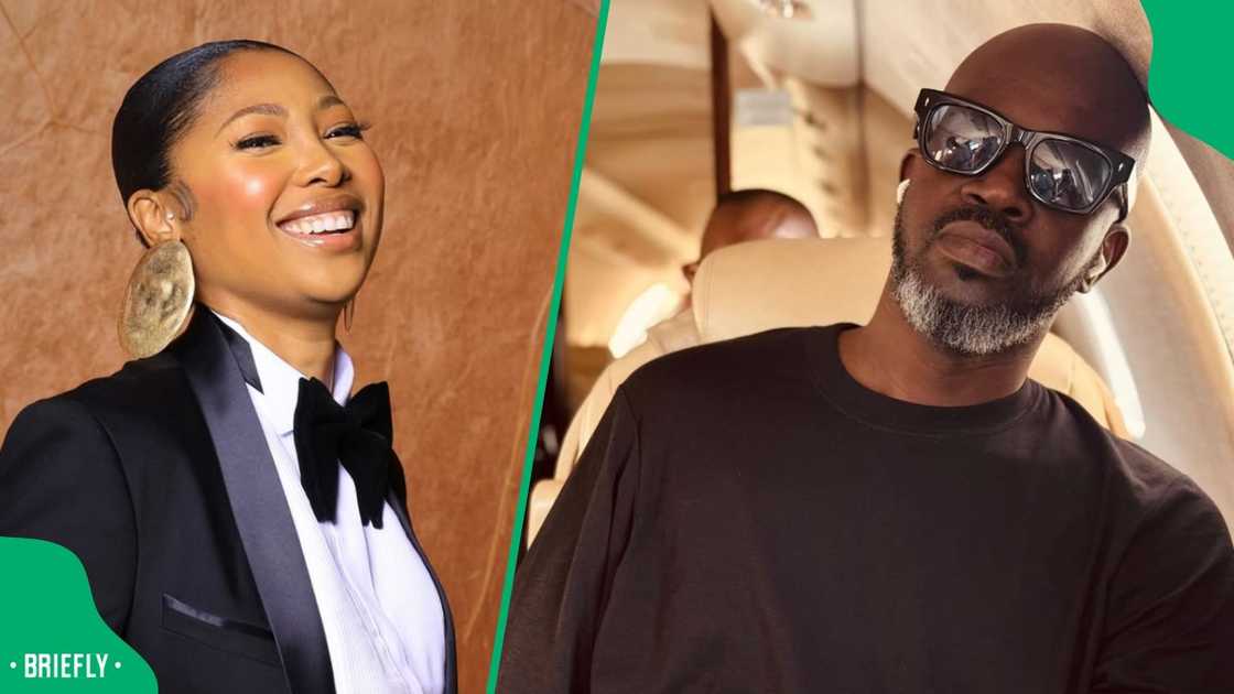 Enhle Mbali danced to Black Coffee's song