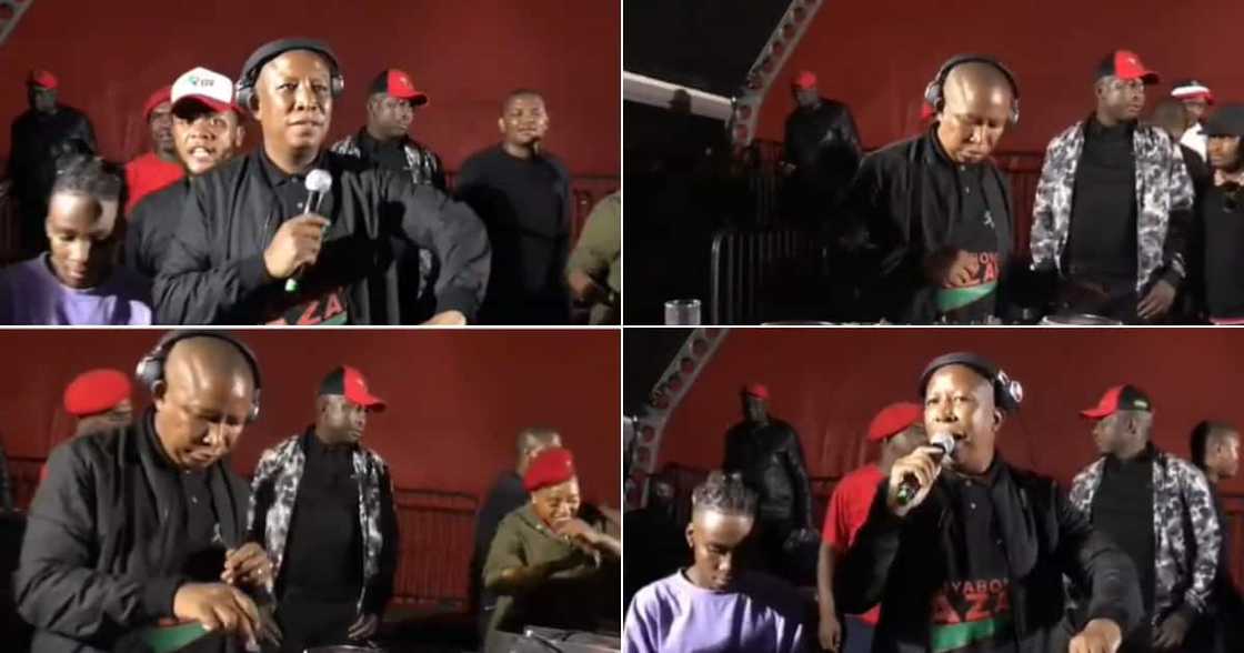 “DJ Julius on the Decks”: Malema Turns Up at #EFFSiyabongaRally, SA in Stitches “DJ Julius on the Decks”: Malema Turns Up at #EFFSiyabongaRally, SA in Stitches