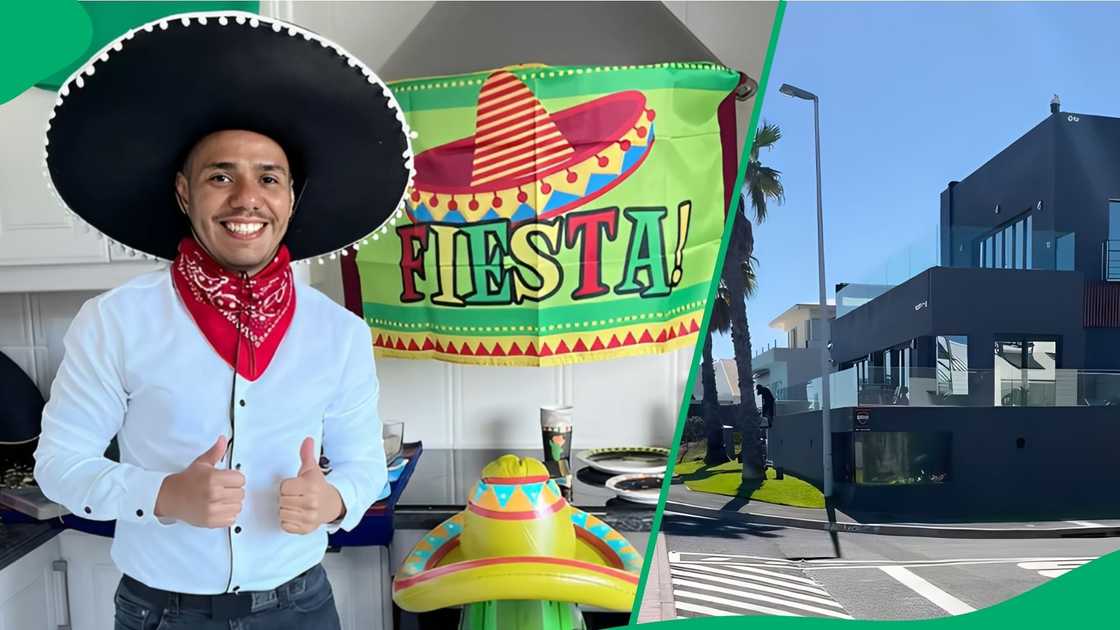 The stunning residence in Melkbosstrand has become a local landmark, with people stopping while passing by