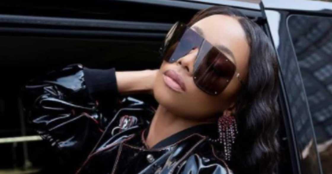 Bonang Matheba, Miss SA, New York, social media